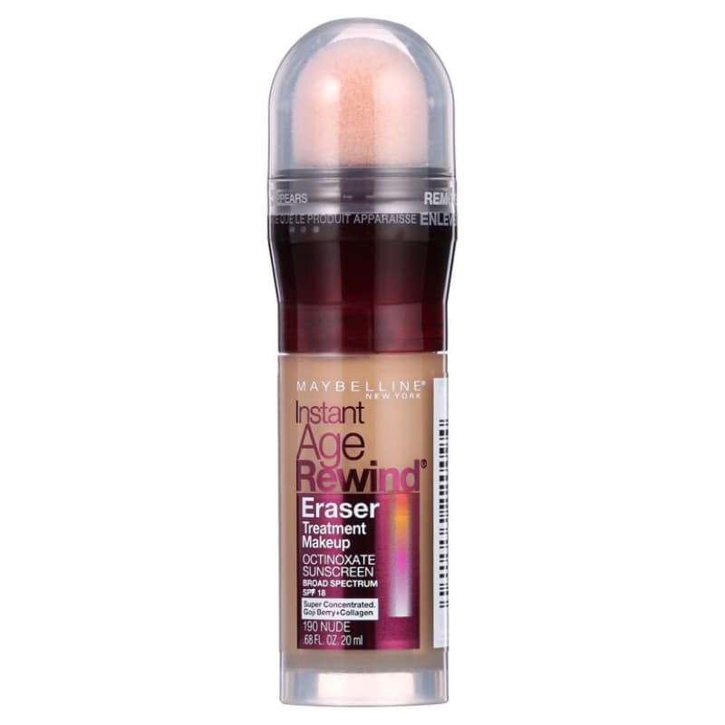 Maybelline Age Rewind Eraser Treatment Makeup Foundation Shade: 190 Nude