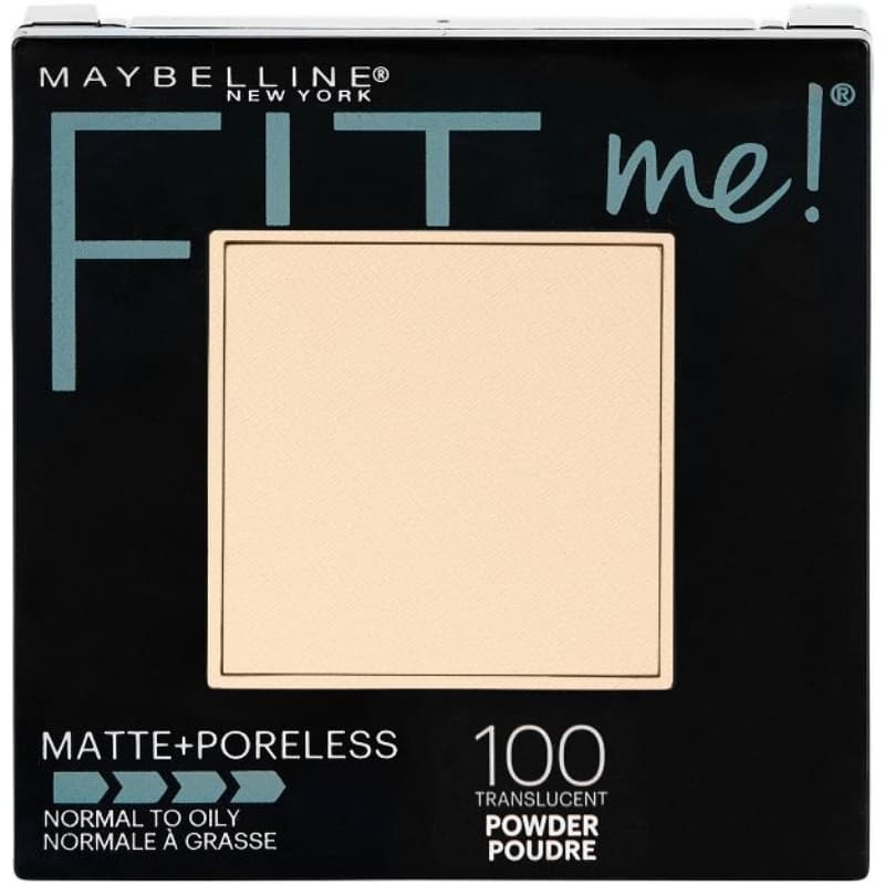 Maybelline Fit Me Matte + Poreless Pressed Powder 100 Translucent