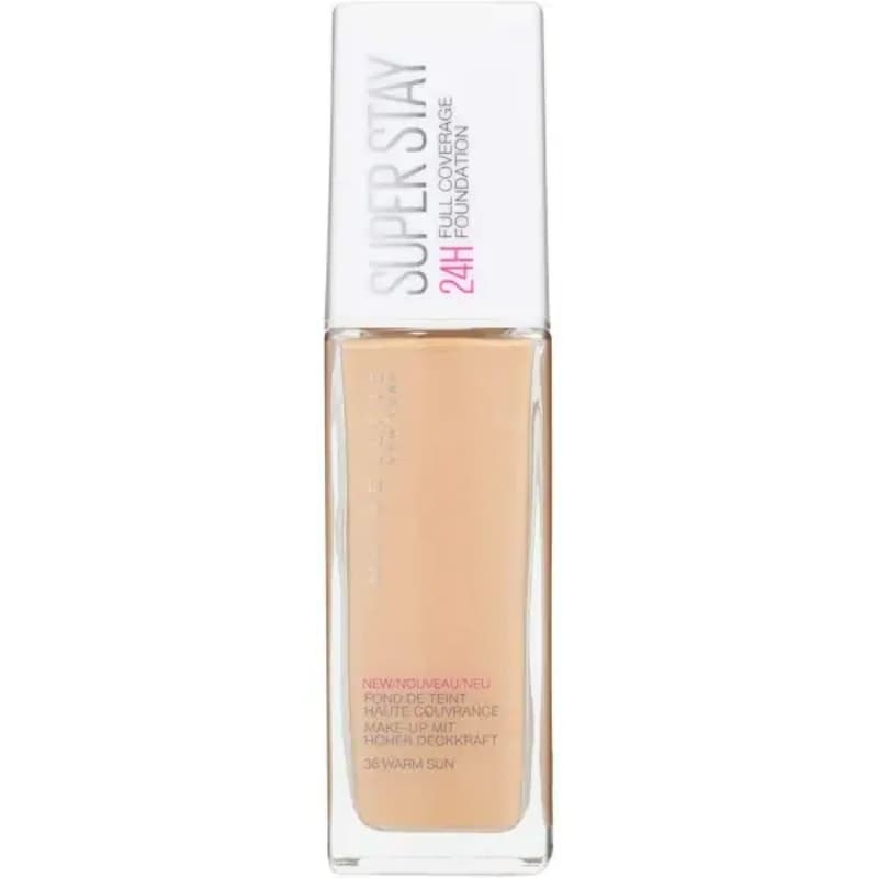 Maybelline Newyork Superstay 24h Foundation, 36 Warm Sun