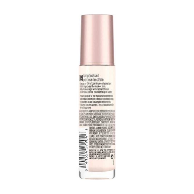 Maybelline Dream Radiant Liquid Foundation Shade 02 Fair Porcelain