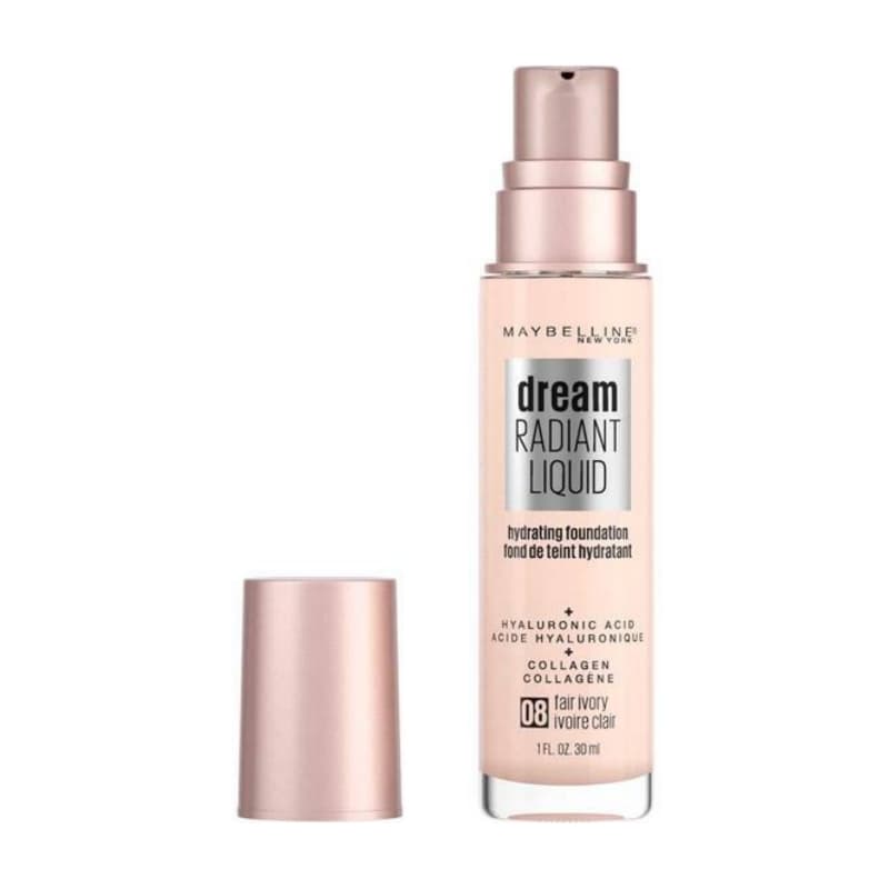 Maybelline Dream Radiant Liquid Foundation Shade 08 Fair Ivory