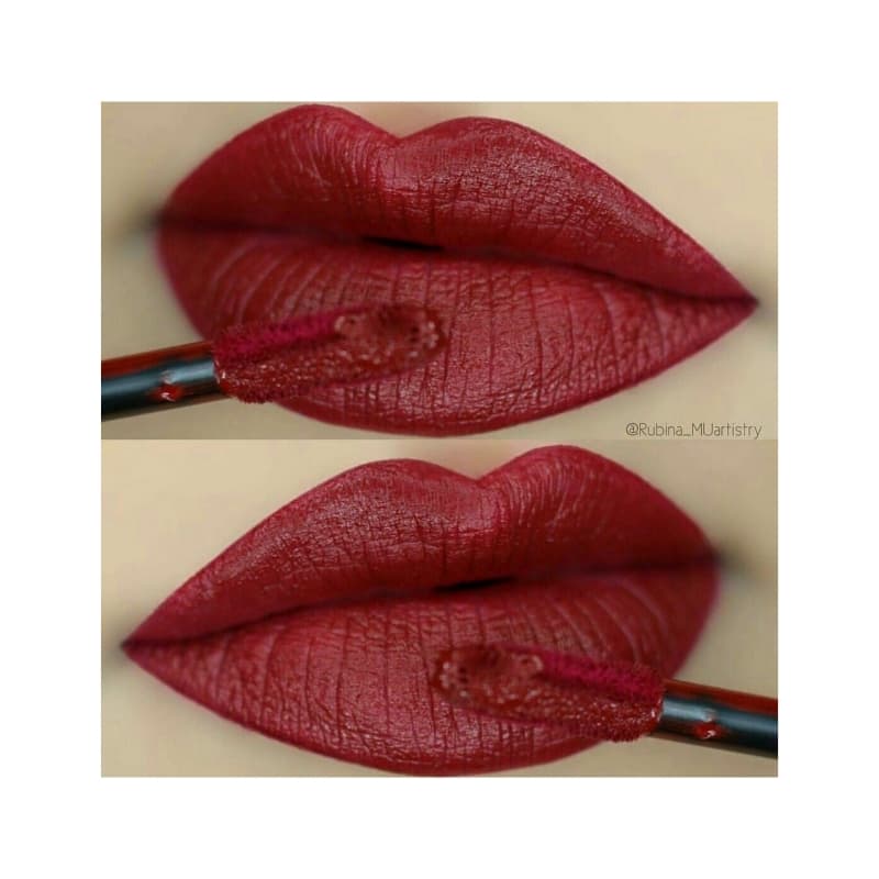 NYX Liquid Suede Cream Lipstick Shade Cherry Skies