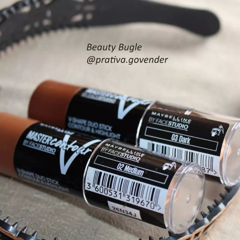 Maybelline Master Contour V-shape Duo Stick Shade 03 Dark