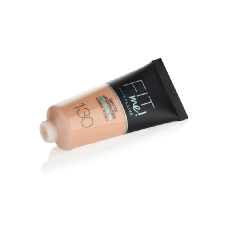 Maybelline New York Fit Me Matte + Poreless Foundation, 130 Buff Beige, 30m