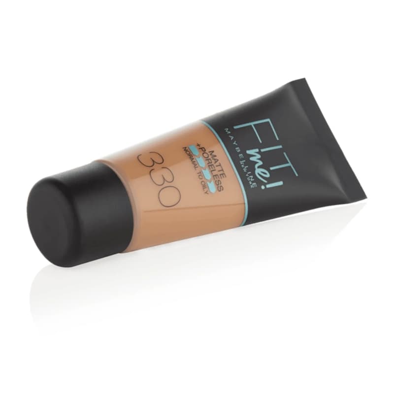 Maybelline New York Fit Me Matte + Poreless Foundation, 330 Toffee, 30ml