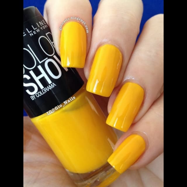 Maybelline New York Color Show Nail Polish, 749 Electric Yellow