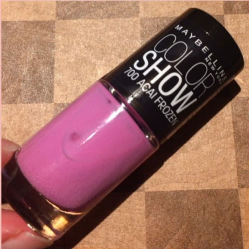 Maybelline New York Color Show Nail Polish, 700 Acai Frozen