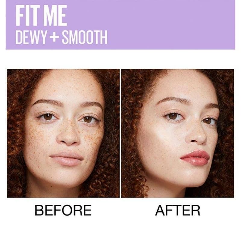 Maybelline New York Fit Me Dewy + Smooth Liquid Foundation SPF 23, 115 Ivor