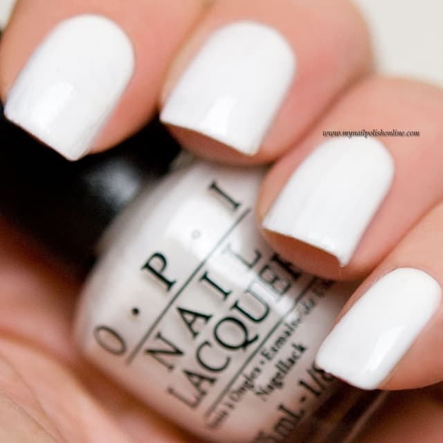 OPI Nail Lacquer "Milk Bottle" (mini)