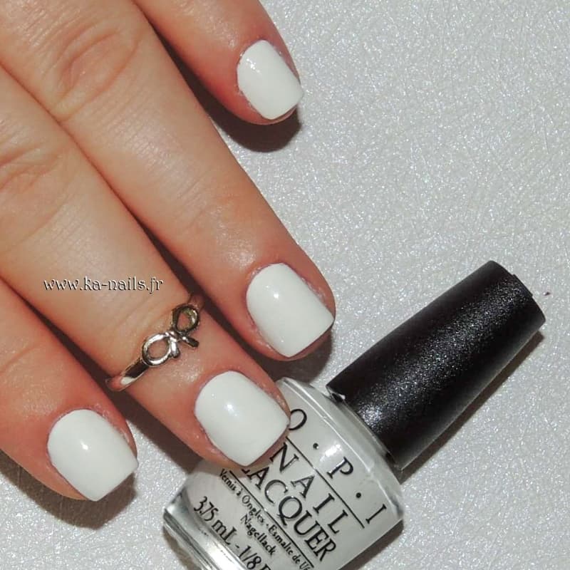 OPI Nail Lacquer "Milk Bottle" (mini)