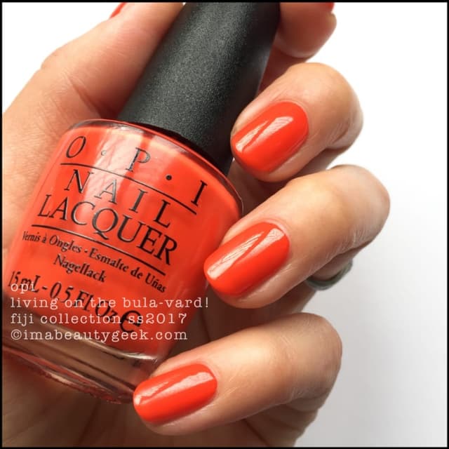 OPI Nail Lacquer in "Living On the Bula-vard!"