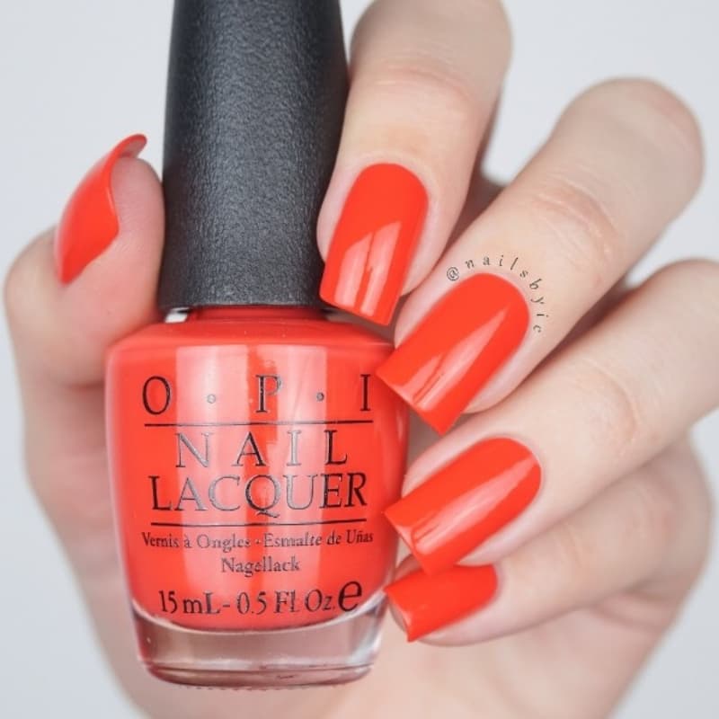 OPI Nail Lacquer in "Living On the Bula-vard!"