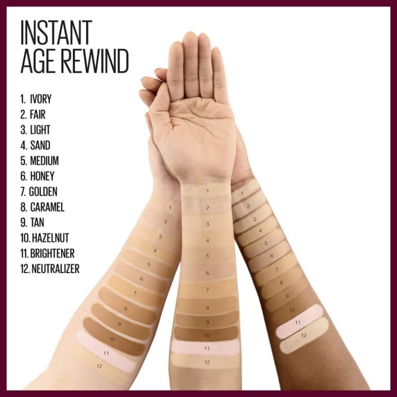 Maybelline Instant Age Rewind Eraser Concealer 160