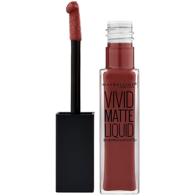 Maybelline Vivid Matte Liquid Lipstick Shade 37 Coffee Buzz