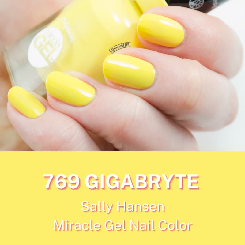 Sally Hansen Miracle Gel Nail Polish Shade 769 Gigabryte