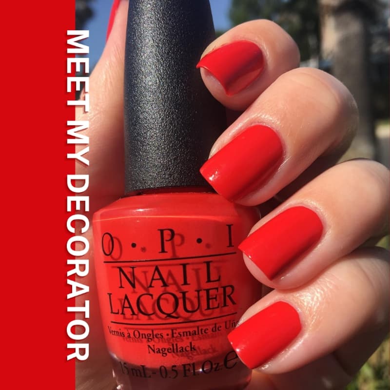 OPI Nail Lacquer "Meet My Decorator" (mini)