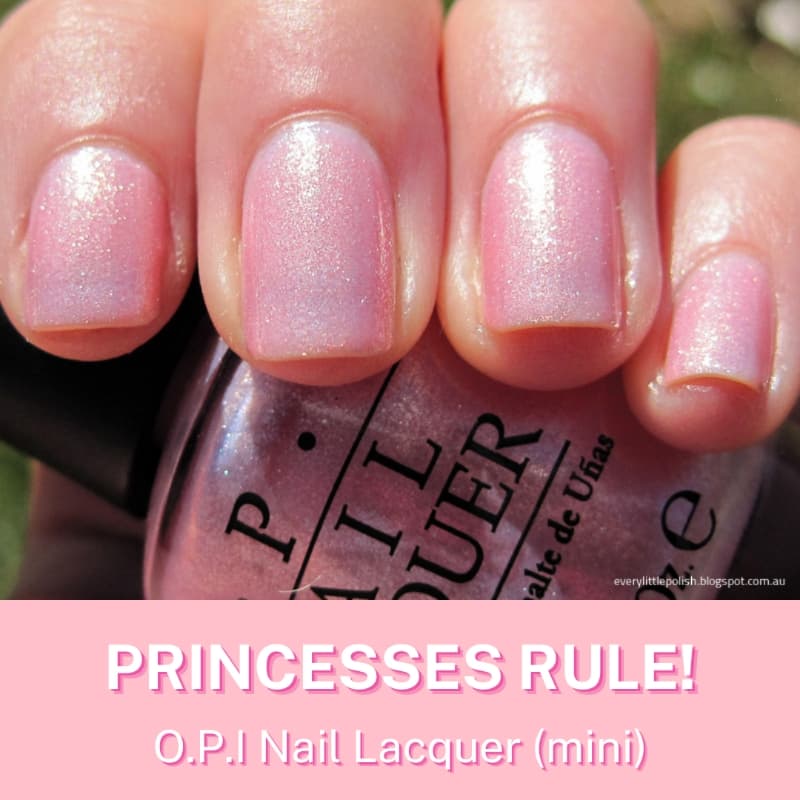 OPI Nail Lacquer "Princesses Rule!" (mini)