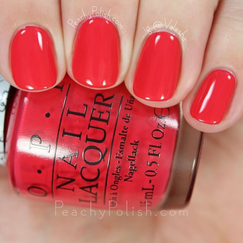 OPI Nail Lacquer "5 Apples Tall" (mini)