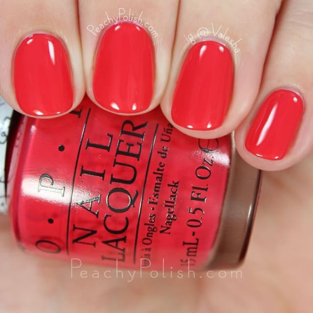 OPI Nail Lacquer "5 Apples Tall" (mini)