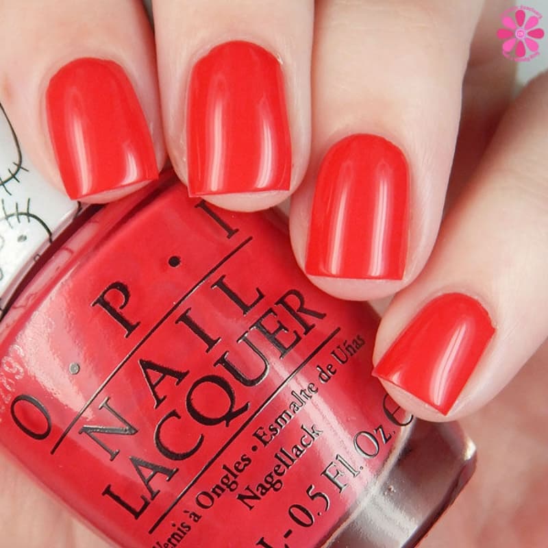 OPI Nail Lacquer "5 Apples Tall" (mini)