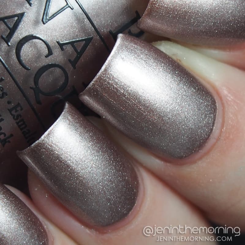 OPI Nail Lacquer "Press * For Silver" (mini)
