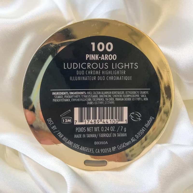 Milani Ludicrous Lights Duo Chrome Highlighter
in
"100 Pink Aroo"
