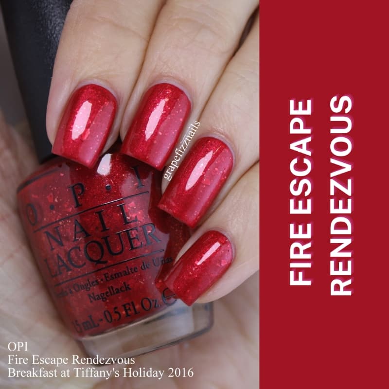 OPI Nail Lacquer "Fire Escape Rendezvous" (mini)