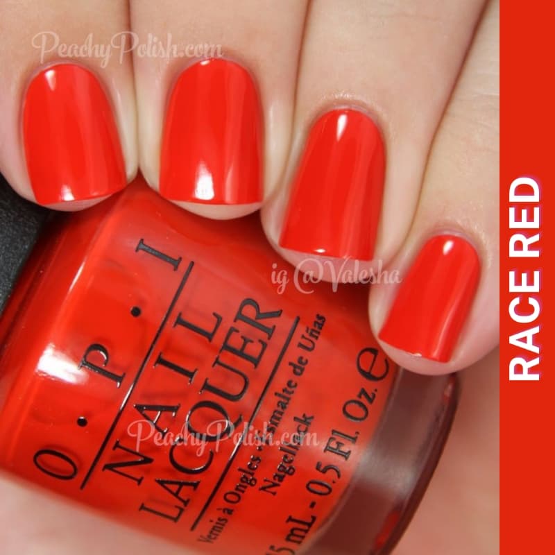 OPI Nail Lacquer "Race Red" (mini)