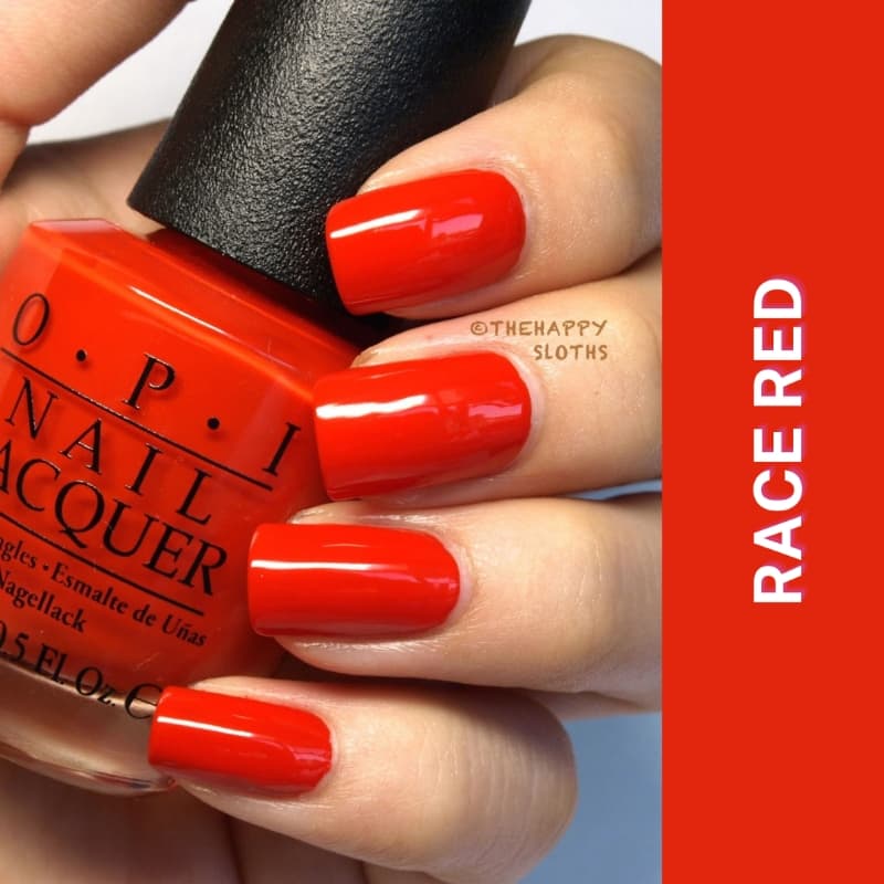 OPI Nail Lacquer "Race Red" (mini)