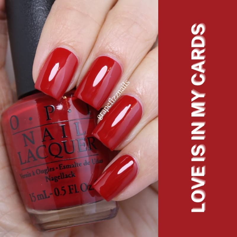 OPI Nail Lacquer "Love Is In My Cards" (mini)