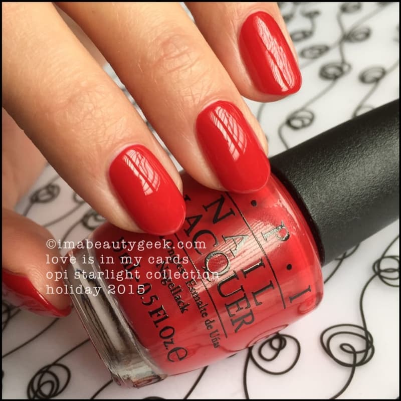 OPI Nail Lacquer "Love Is In My Cards" (mini)