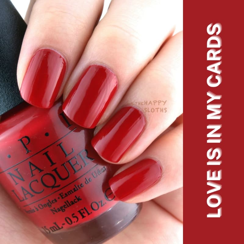 OPI Nail Lacquer "Love Is In My Cards" (mini)