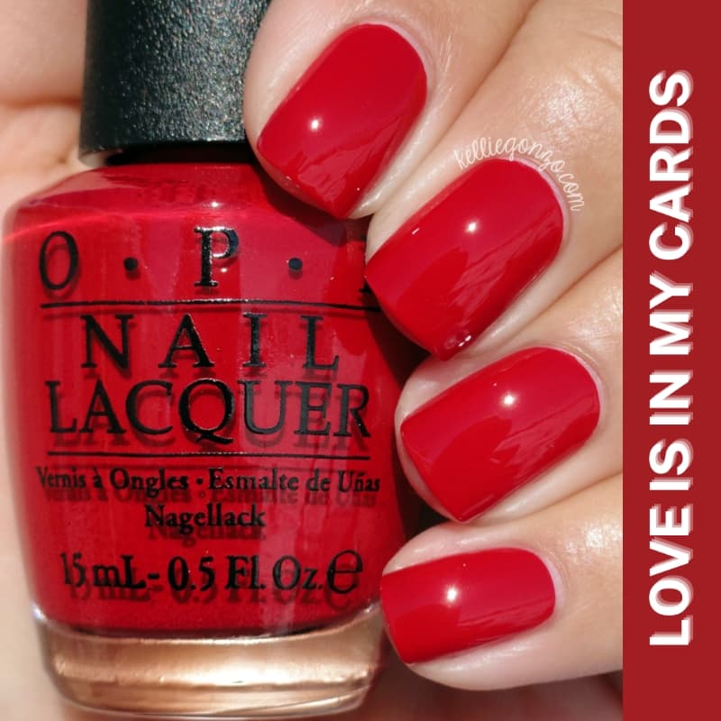 OPI Nail Lacquer "Love Is In My Cards" (mini)