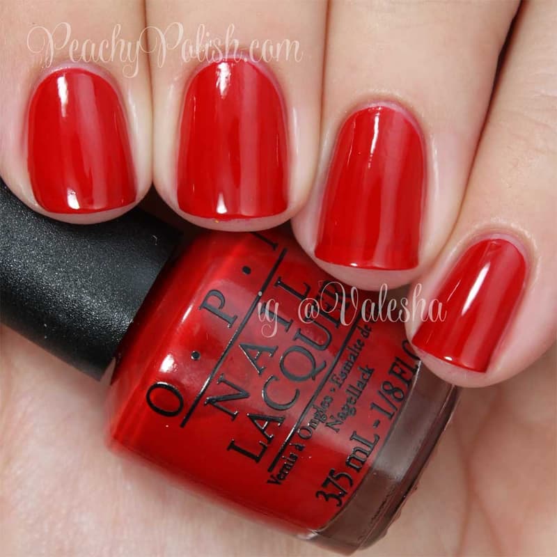 OPI Nail Lacquer "Big Apple Red" (mini)