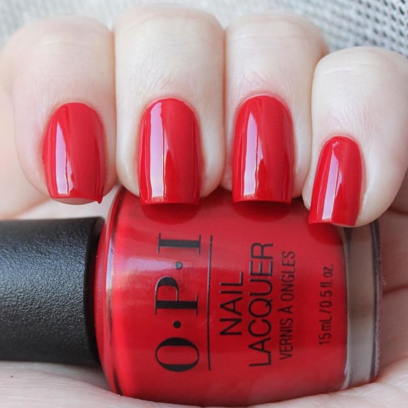 OPI Nail Lacquer "Big Apple Red" (mini)