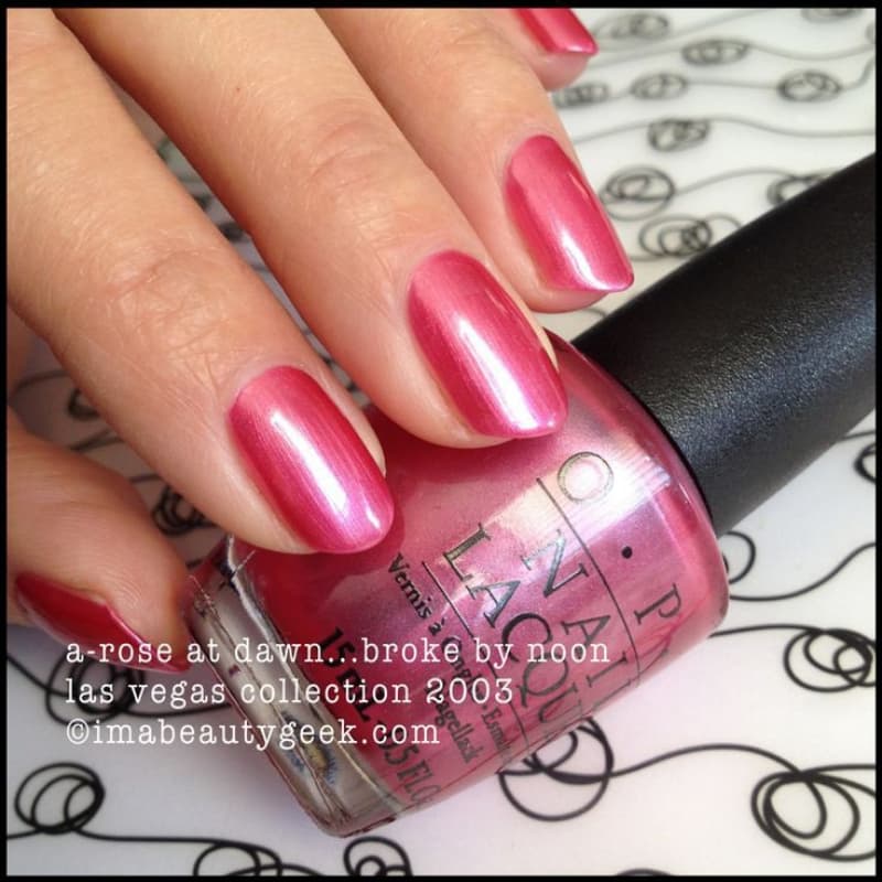 OPI Nail Lacquer "A-Rose At Dawn...Broke By Noon" (mini)