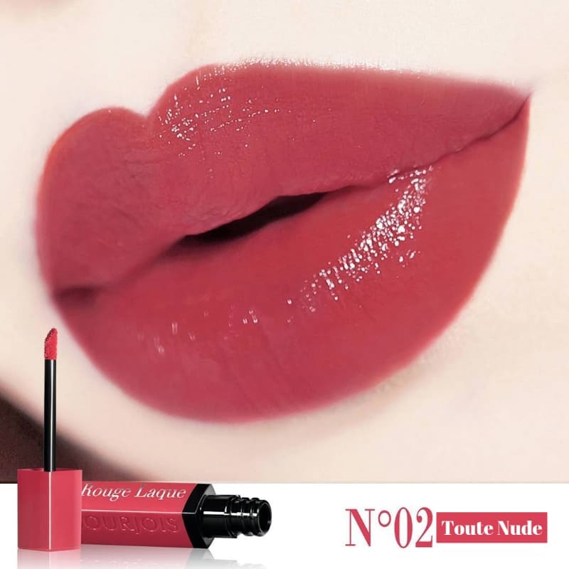Bourjois Rouge Laque Liquid Lipstick - 02 Toute Nude
