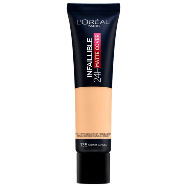 Loreal Paris Infallible 24H Matte Cover Foundation - 135 Radiant Vanilla