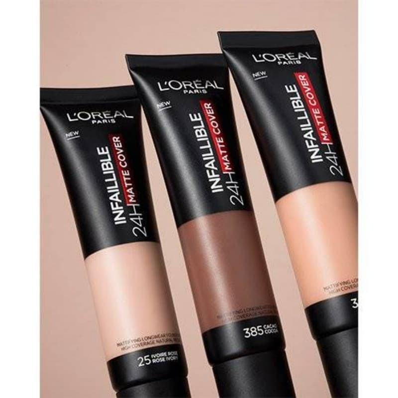 Loreal Paris Infallible 24H Matte Cover Foundation - 135 Radiant Vanilla