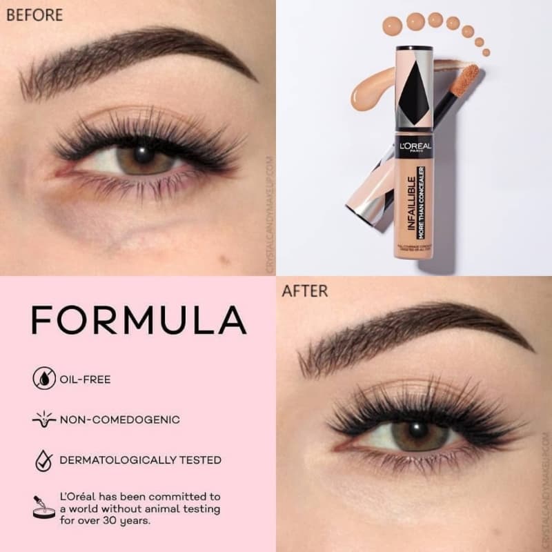 Loreal Paris Infallible More Than Concealer 336 Toffee