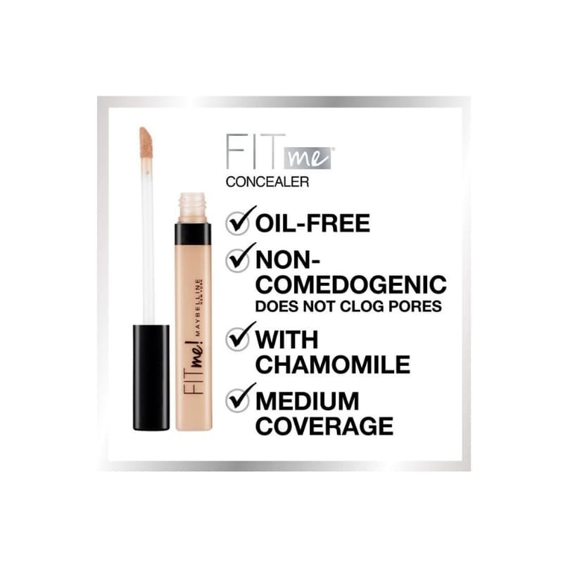 Maybelline New York Fit Me Concealer, 25 Medium