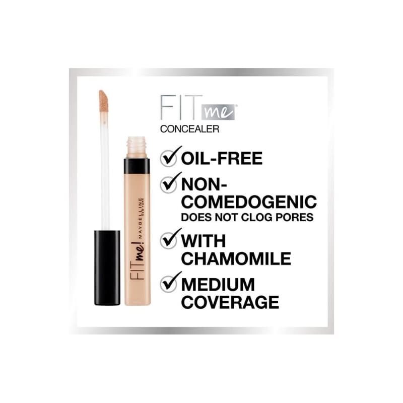 Maybelline New York Fit Me Concealer, 30 Honey