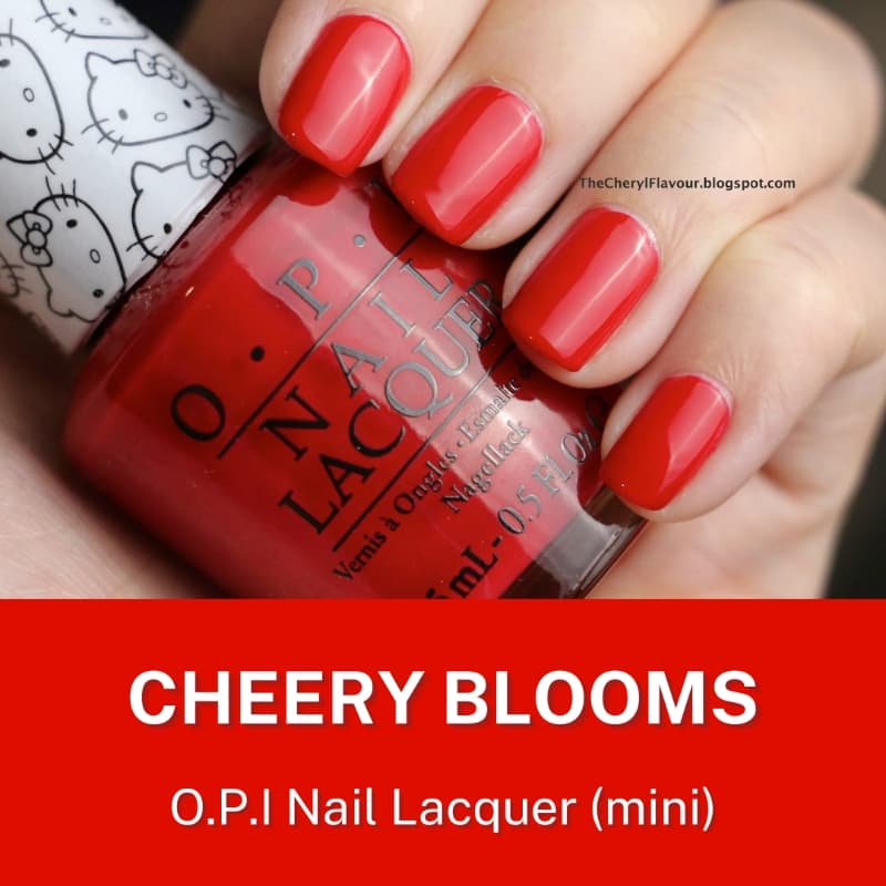 OPI Nail Lacquer "Cheery Blooms" (mini)