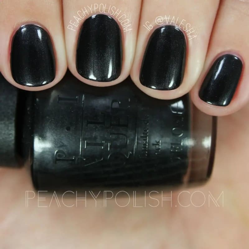 OPI Nail Lacquer "Black Dress Not Optional" (mini)