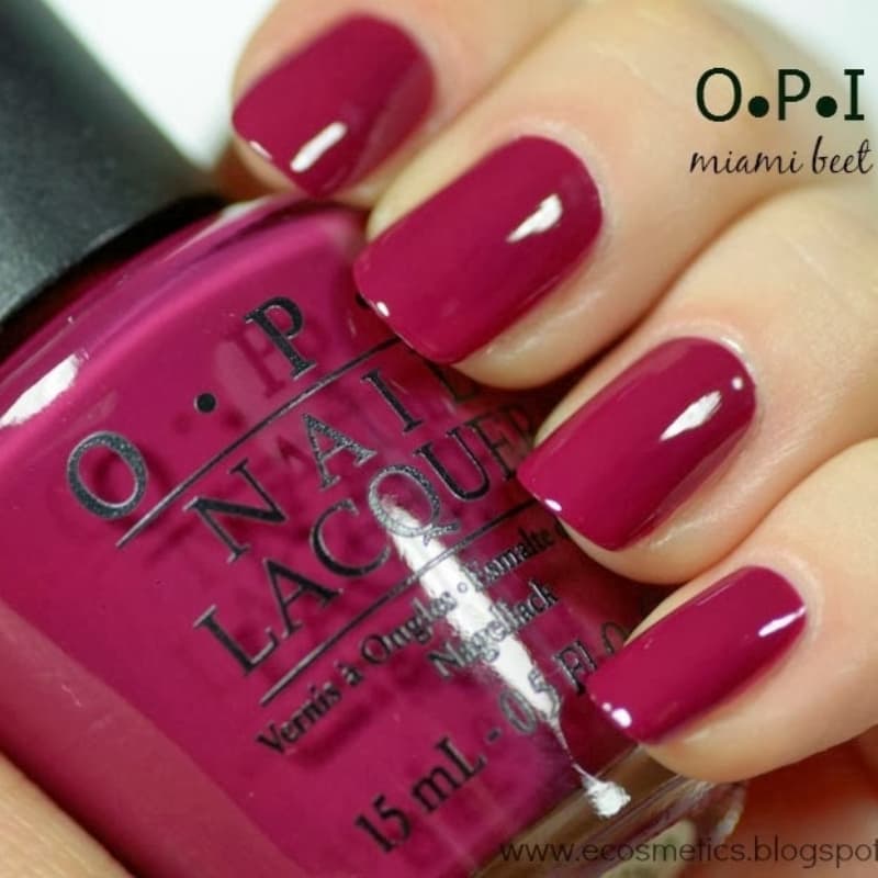 OPI Nail Lacquer "Miami Beet" (mini)