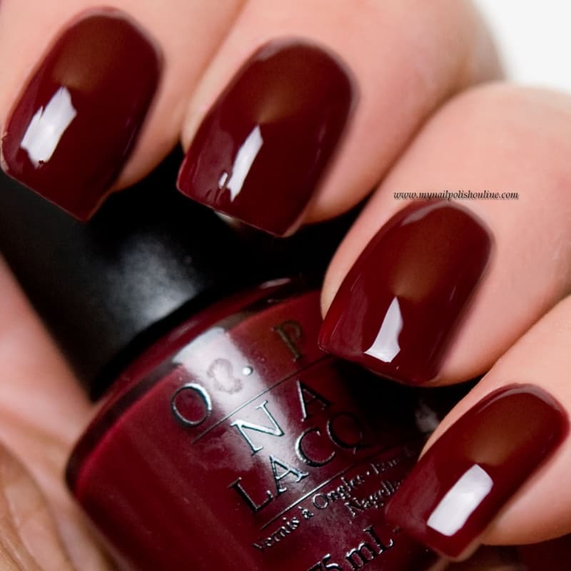 OPI Nail Lacquer "Malaga Wine" (mini)