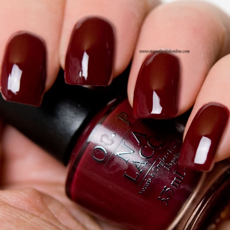 OPI Nail Lacquer "Malaga Wine" (mini)