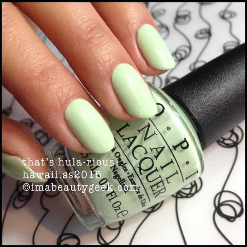 OPI Nail Lacquer "That's Hula-rious! " (mini)