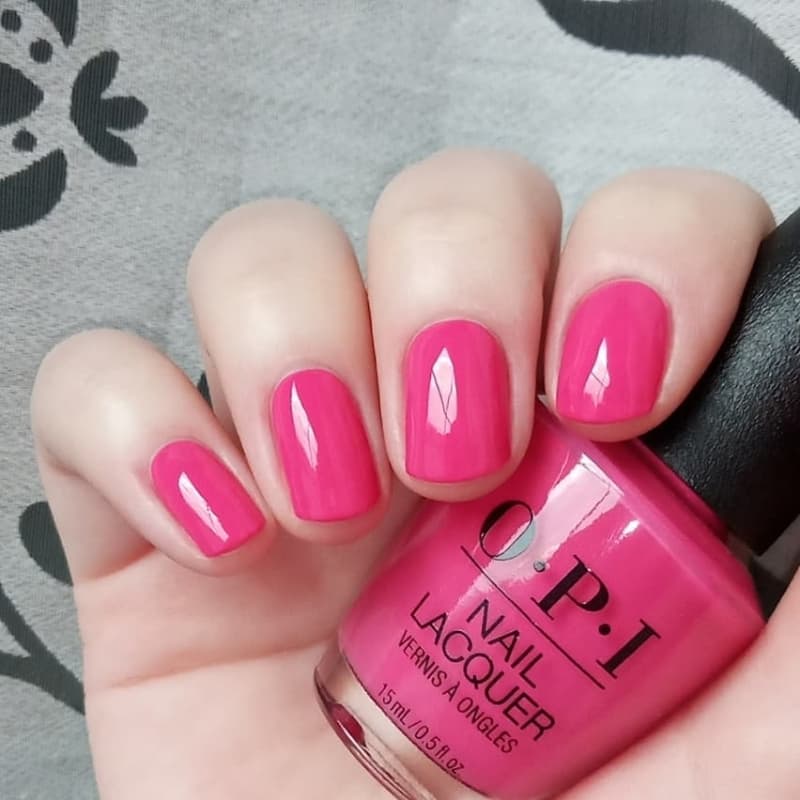 OPI Nail Lacquer "Strawberry Margarita" (mini)