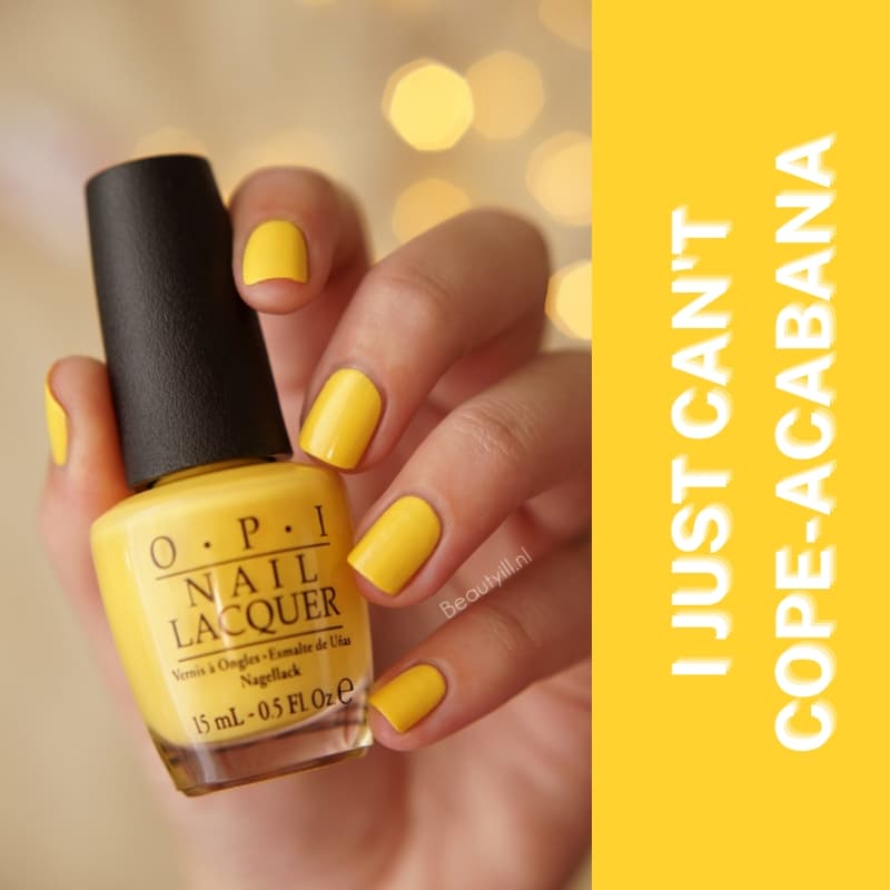 OPI Nail Lacquer "I Just Can't Cope-acabana" (mini)